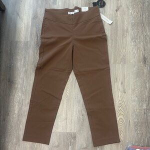 Brown Mid Waisted Pants
